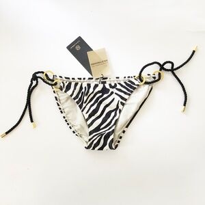 Vix Zebra Print Bikini Bottom